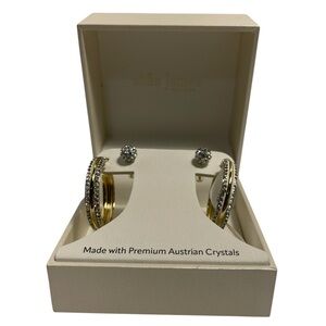 Sofia James New York gold-toned hoop and stud set - NWT ***